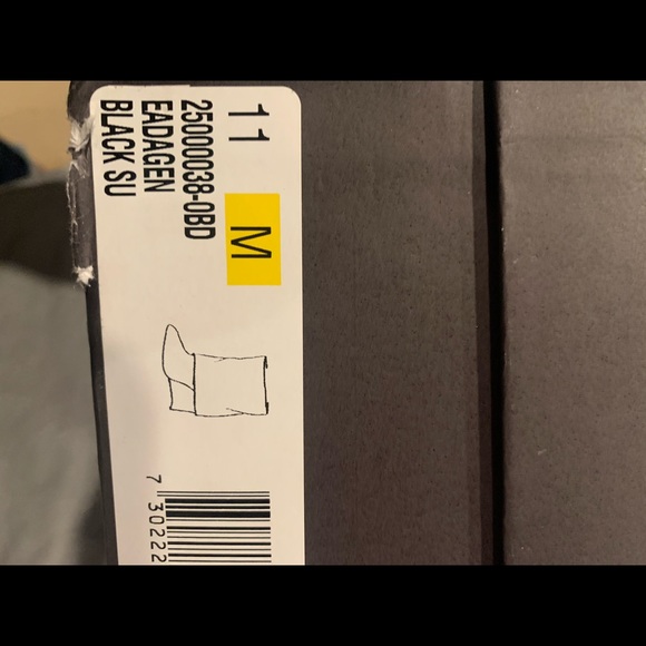 Enzo Angiolini Eadagene Black Suede Booties - Picture 7 of 12